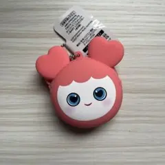 TWICE LOVELYS シリコンミニウォレット　モモ
