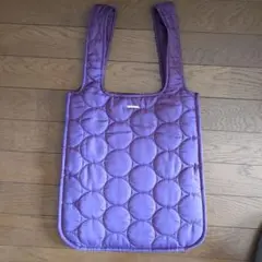 HE·ERAパープル キルティングエコバッグ
