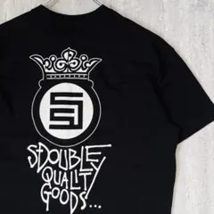 海外限定 S/Double エスダブル Tシャツ M ブラックのサムネイル