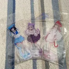 猫の着ぐるみ アクリルスタンド グリッドマンユニバース アクスタ　3点セット