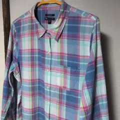 GAP　チェックシャツ XLsize