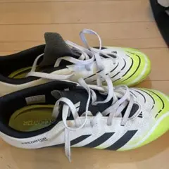 adidas Predator サッカーシューズ ホワイト/イエロー