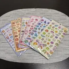 ボンボンドロップ 立体シール 6シートセット