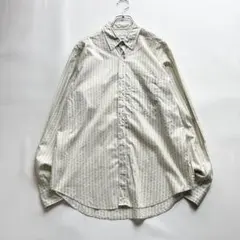 『steven alan』リバーシーム／総柄／長袖シャツ／Lのサムネイル