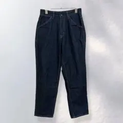 a478》ユニクロ ワイドフィットジーンズ デニム 綿100% カジュアル ラフ