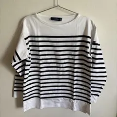 SAINT JAMES ストライプ 長袖Tシャツ