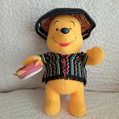くまのプーさん　ぬいぐるみ　タンバリン