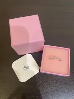 Swarovski スワロフスキー ハーフエタニティリング 指輪のサムネイル