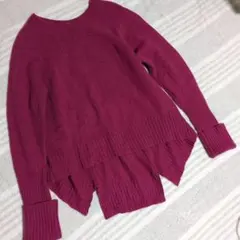 BARNYARDSTORM ラズベリーピンクカシミヤブレンドセーター なサイズ1