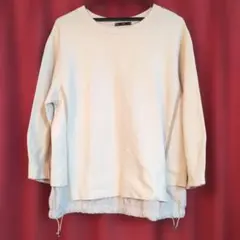 cee ベージュ 長袖 トップス★フリーサイズ