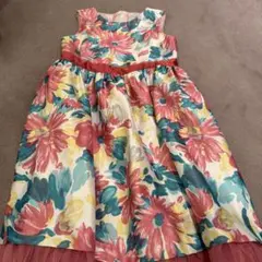 トッカ　110 花柄 ワンピース　発表会　TOCCA