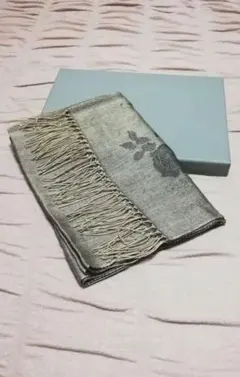 ☆TESTA VIERA　テスタビエラ深喜毛織☆超薄手のカシミアストール