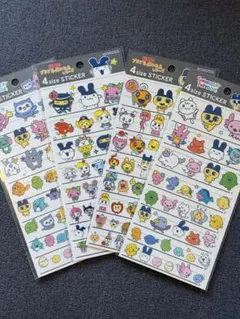新品未使用　たまごっち　4サイズステッカー　プチプチおみせっち　タマパラ