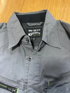 WM BEST STRETCH ACTIVE ワークシャツ グレー Mのサムネイル