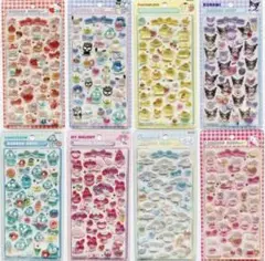 サンリオ♡第二弾ボンボンドロップシール　コンプリート