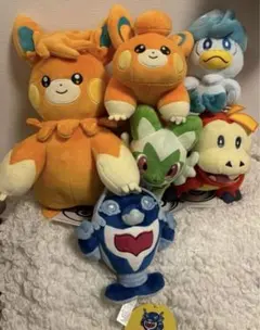 ポケモン ポケセン ぬいぐるみ まとめ売り ニャオハ ホゲータ クワッス パモ