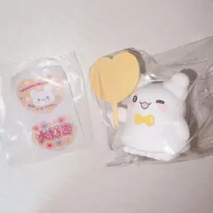 サンリオ シークレットクリップ付きマスコット はなまるおばけ