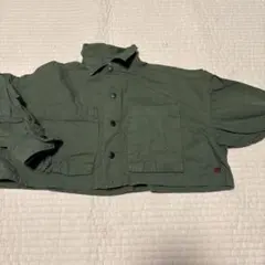 【美品】GROOVY COLORS キッズ ジャケット カーキ 100cm