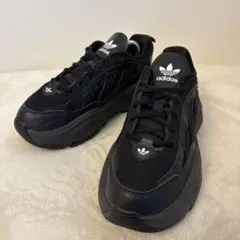 オズガイア Ozgaia 厚底 スニーカー ブラック 24cm