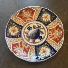 古伊万里 錦手 多色花模様の八角形陶器皿 江戸時代 - メルカリ