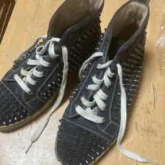 Christian Louboutin スパイク ハイカットスニーカー