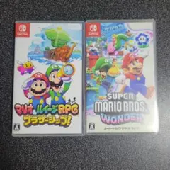 マリオ＆ルイージRPGとスーパーマリオブラザーズワンダー