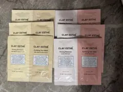 CLAY ESTHE シャンプー ヘアマスク ゴールドピンク各3点　計6点セットのサムネイル