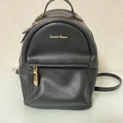【Samantha Thavasaリュック】黒リュックスクールリュックにも