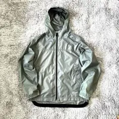 OLD GAP 00s ナイロンジャケット テック y2k グレー カーキ M