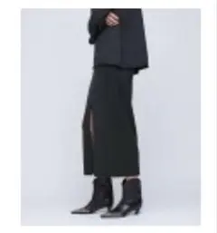 新品　AEWEN MATOPH 定価¥2万3100円 ロングスカート　赤 チェック柄フレアスカート 通販【ニッセン】