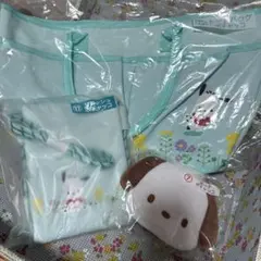 サンリオ当たりくじ　ポチャッコ　トートバッグ　サコッシュ・ポーチ