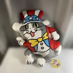 仕事猫×ジャグラー ぬいぐるみクッション