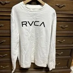 RVCA ホワイト スウェット Lサイズ