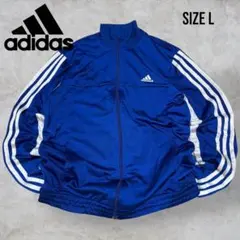 【NIKE】vintageトラックジャケット サッカーネイビー 刺繍ロゴL