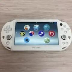 動作確認済⭐️PS Vita2000本体 PCH-2000 ホワイト白