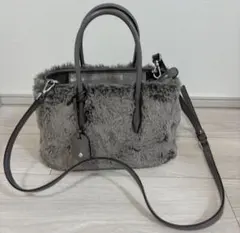 ケイトスペード　ファー　ショルダーバッグ