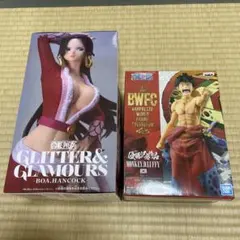 ONE PIECE ボア・ハンコック & モンキー・D・ルフィ フィギュアセット