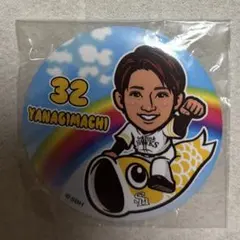 若鷹ガチャ 缶バッジ ソフトバンクホークス 周東 スーパーレア あざと