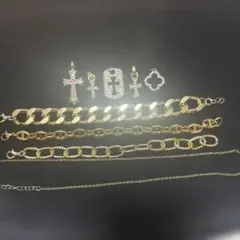 ブレスレット ネックレス セット