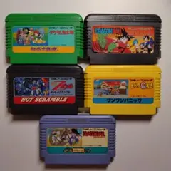 【短期間出品】ファミコンソフト おまとめ 5本パック