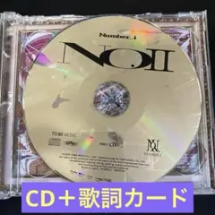 Number_i No.II 初回限定盤A CD＋歌詞カード