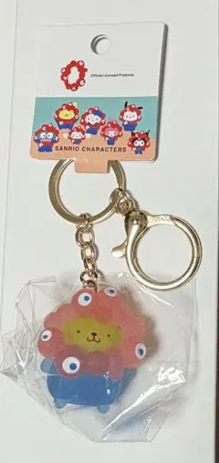 サンリオ　ミャクミャク×ポムポムプリンキーホルダー【即日発送】