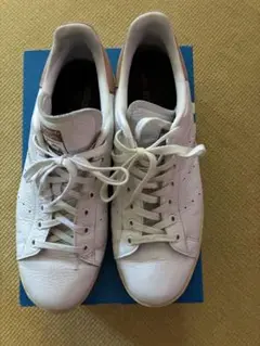 adidas Stan Smith ホワイト レザー　ピンク　29.5cm
