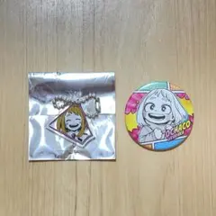 ヒロアカ　麗日お茶子　缶バッジ　キーホルダー