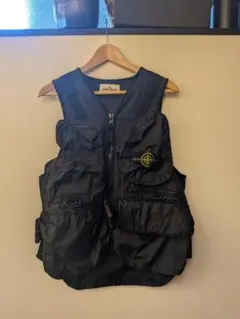 1994 AW stone island down vest black M - メルカリ