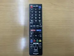 【新品同様】SHARP AQUOS テレビ用リモコン GB374SBのサムネイル