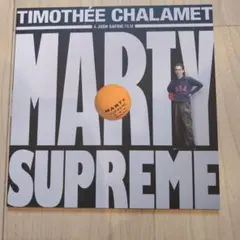 マーティ・シュプリーム　映画　パンフレット A24パンフレット付き