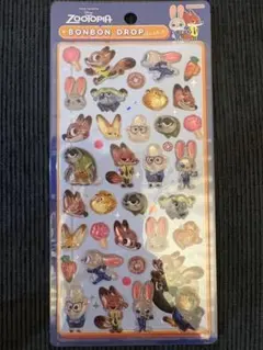 ボンボンドロップシール　ズートピア