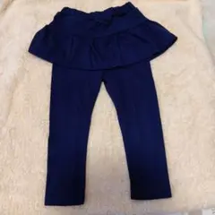 まとめ買いお値下げ大歓迎！ ネイビー スカート付きレギンス