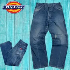 ジェニュインディッキーズ デニムオーバーオール 濃紺 ペインター